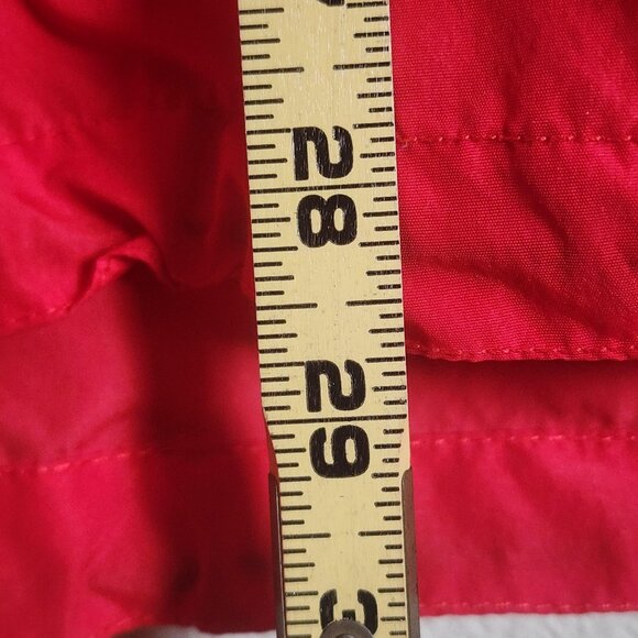 Sierra Designs Anorak Jacket Mens Large Red Blue Colorblock Pullover Nylon - Picture 10 of 11